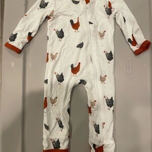 Zippered Romper